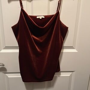 NWOT velour tank